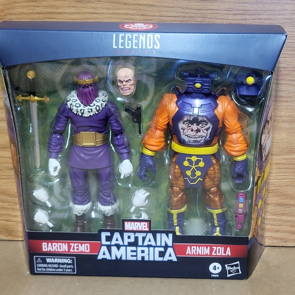 Hasbro Other - Marvel Legend Captain America Baron Zemo/Arnim Zola 2-Pack NEW